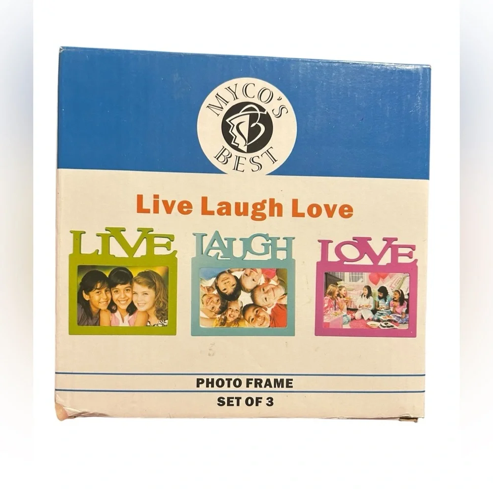 Colorful Inspirational Picture Frame Set